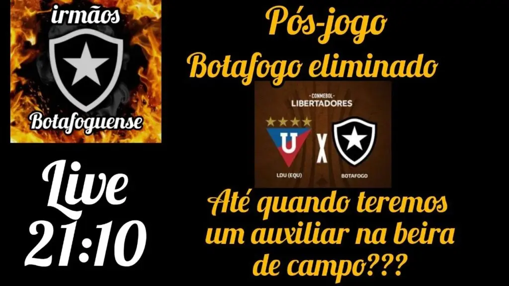 jogo do botafogo hoje