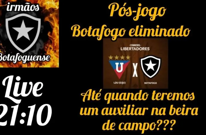 jogo do botafogo hoje