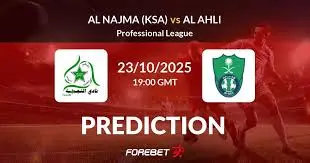 al najma saudi x al ahli saudi