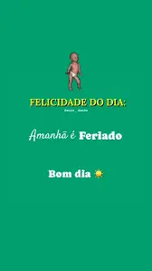 amanh feriado