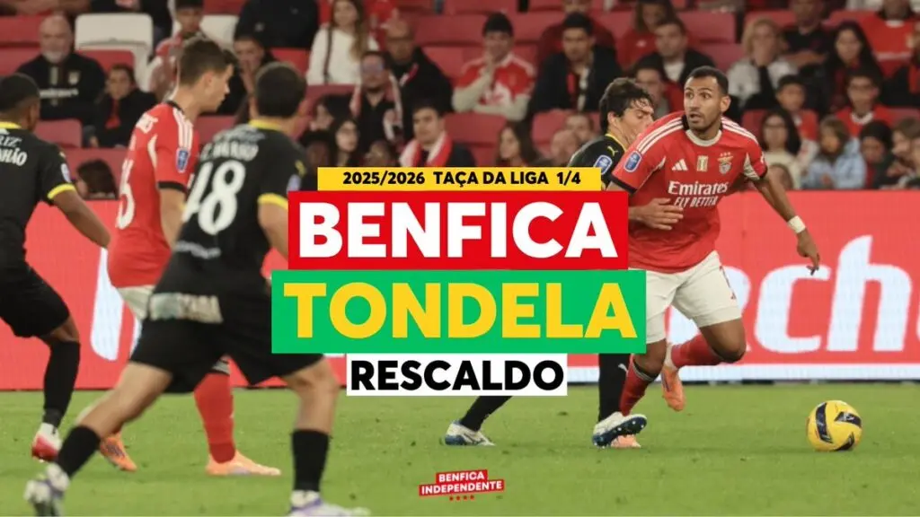 benfica x tondela