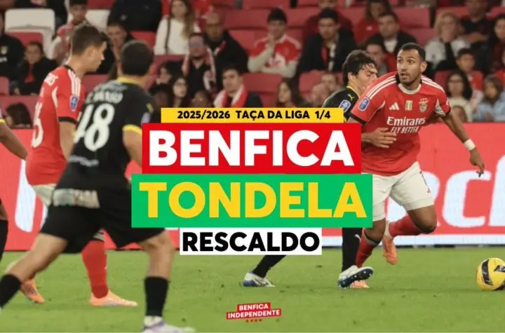 benfica x tondela