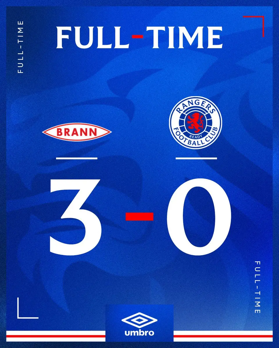 brann x rangers