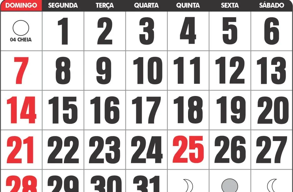 calend rio dezembro 2025