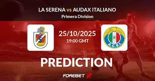 club de deportes la serena x audax italiano