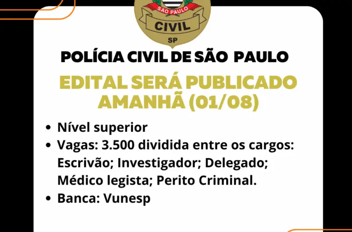edital pol cia civil