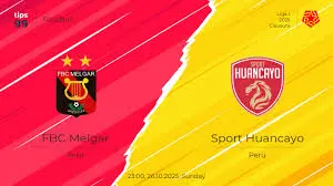 fbc melgar sport huancayo 26 10 2025