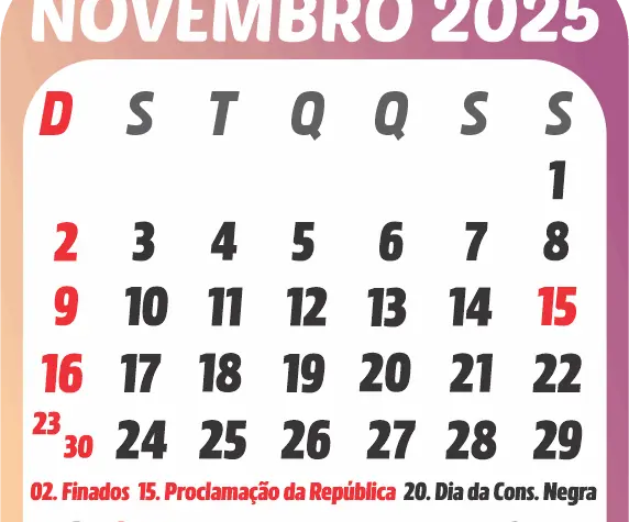 feriados novembro 2025