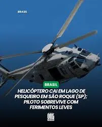 helicoptero caiu sao roque