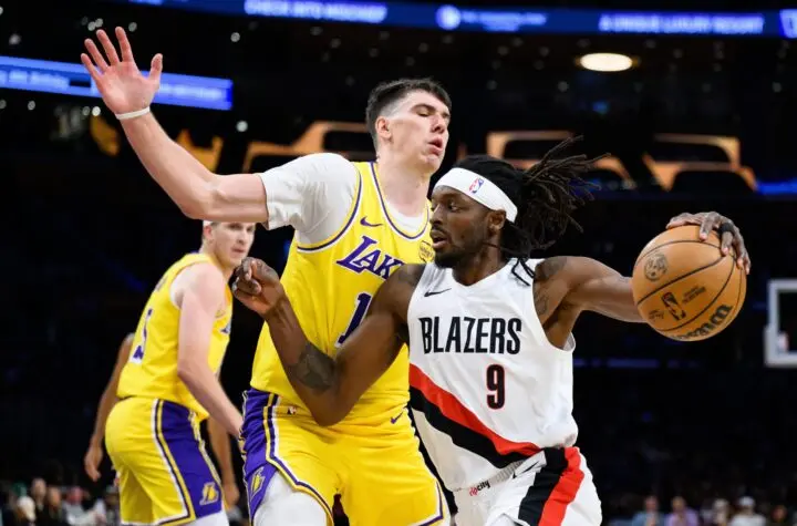 lakers x trail blazers 9