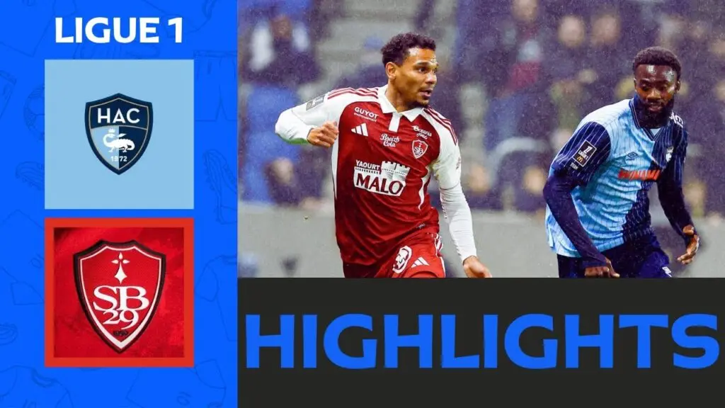 le havre ac x stade brestois