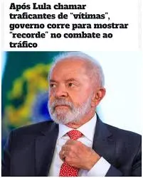 lula traficantes vitimas