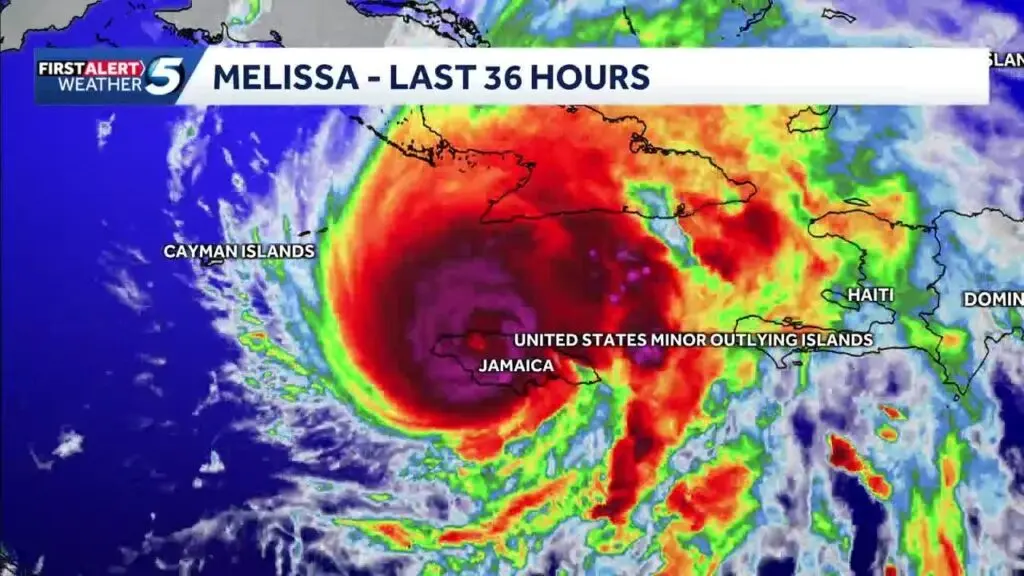 melissa hits jamaica