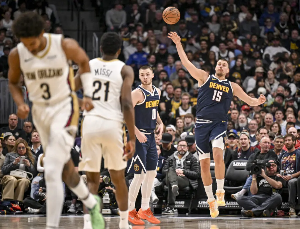 nuggets x pelicans