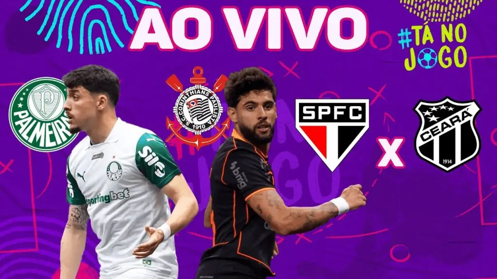 quem t jogando hoje