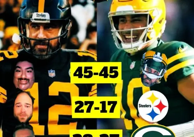 steelers x packers