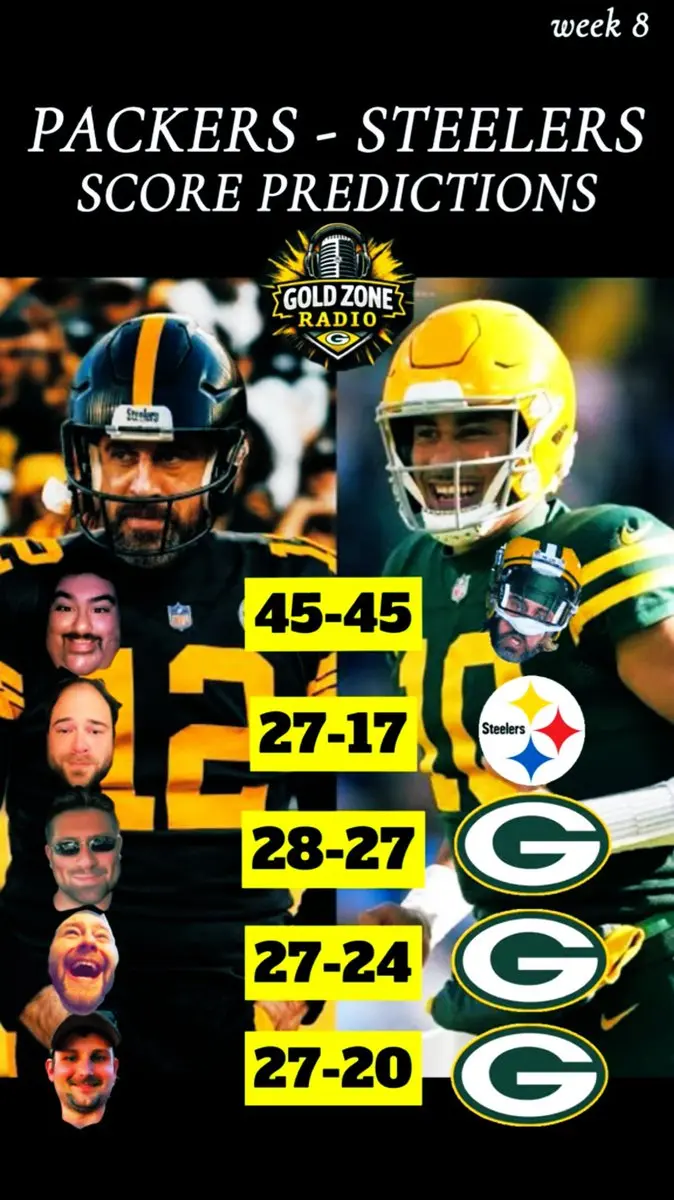 steelers x packers