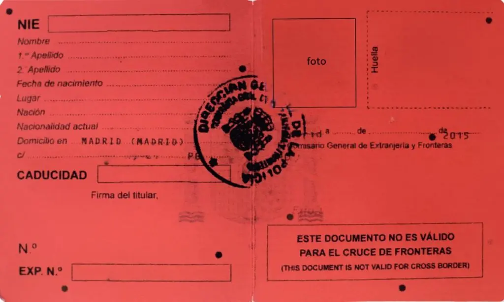 tarjeta roja