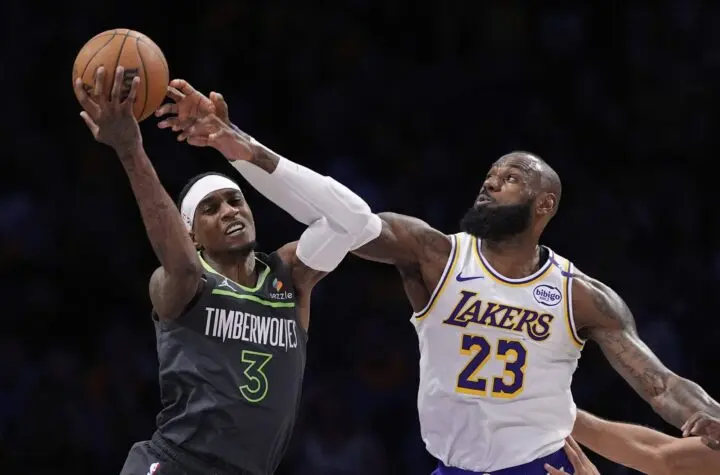 timberwolves vs lakers