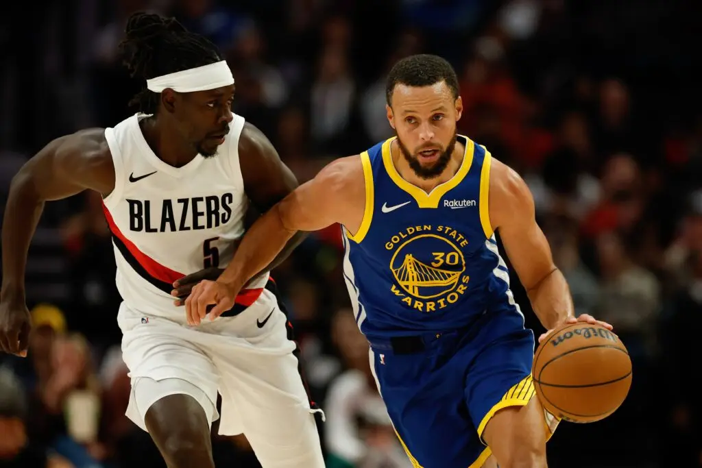 trail blazers x warriors 7