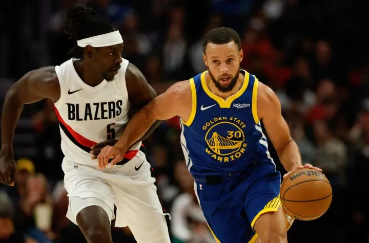 trail blazers x warriors 7