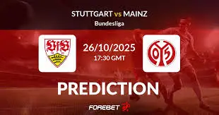 vfb estugarda mainz 26 10 2025