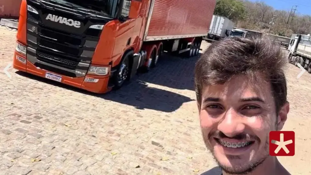 acidente gustavo miranda carreta