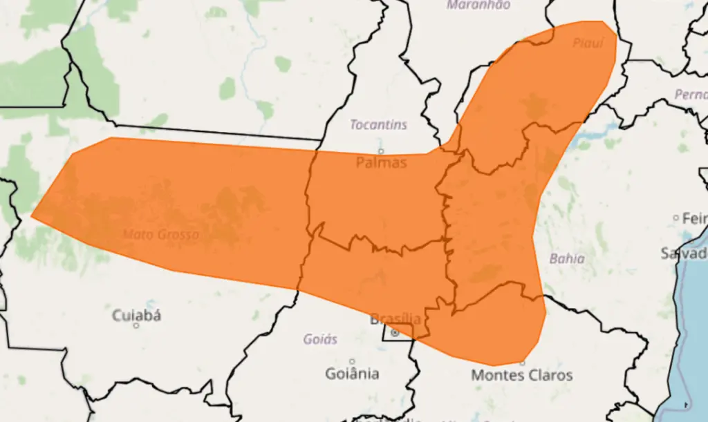 alerta laranja baixa umidade