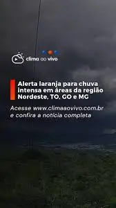 alerta laranja tempestade