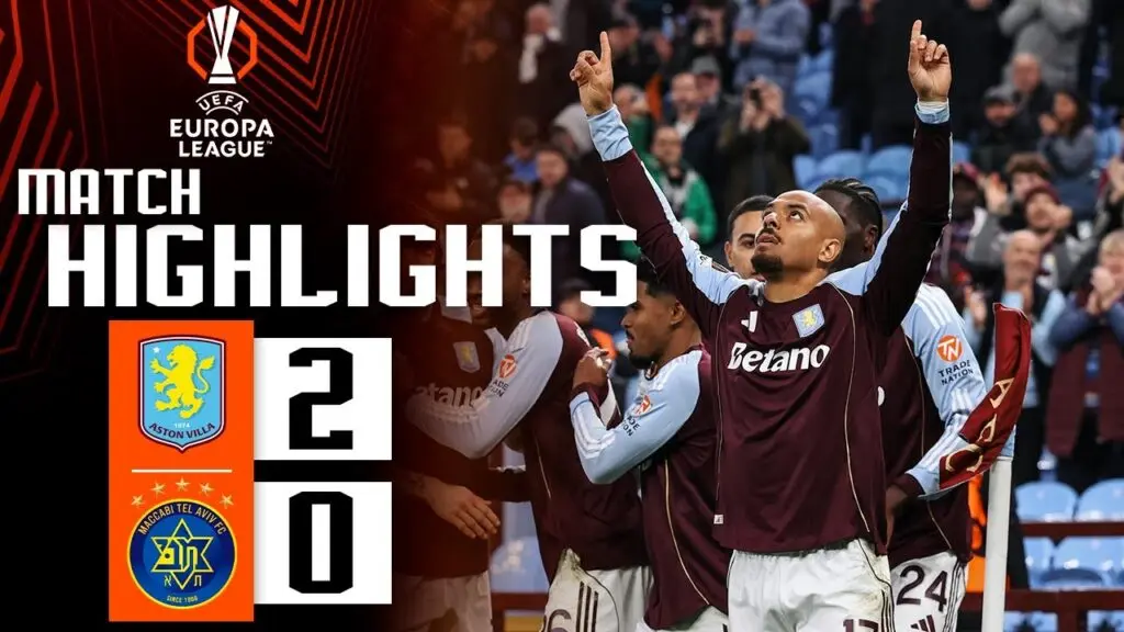 aston villa x m tel aviv