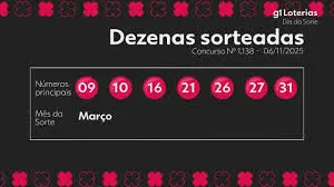 dia de sorte 1138