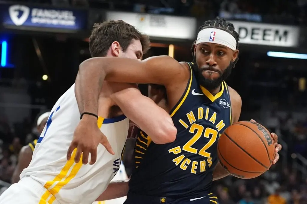 pacers x warriors