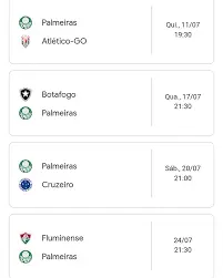 pr ximo jogo do palmeiras