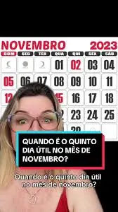 quinto dia til de novembro