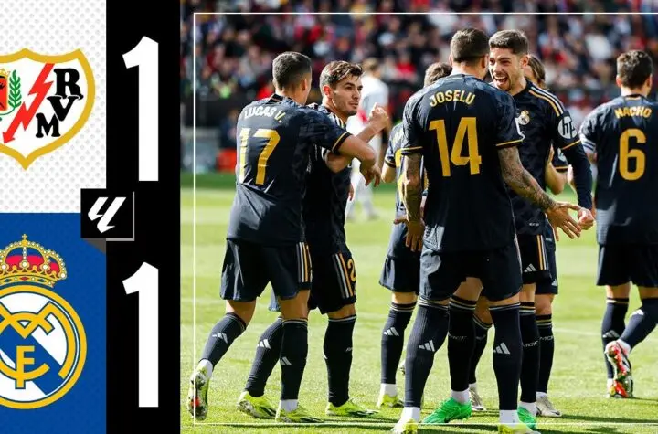 rayo vallecano x real madrid 1