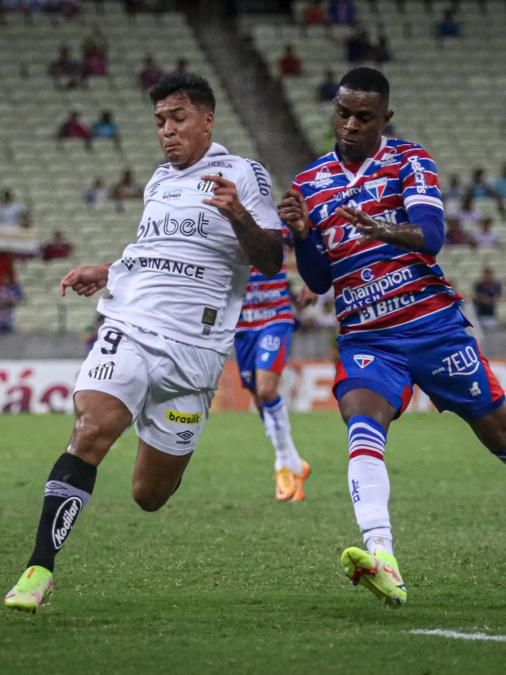 santos x fortaleza