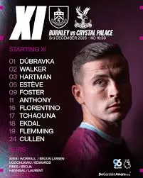 burnley x crystal palace