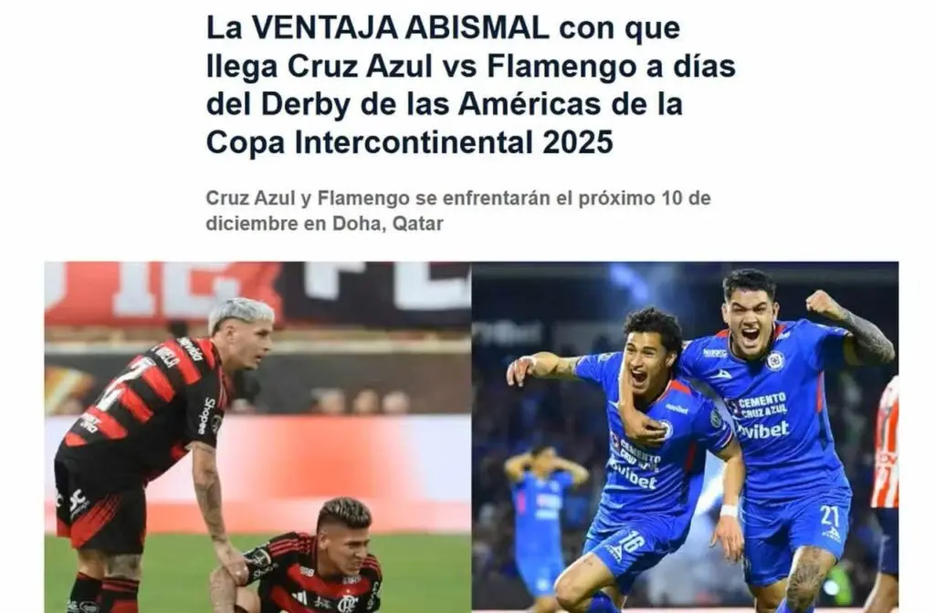 flamengo e cruz azul