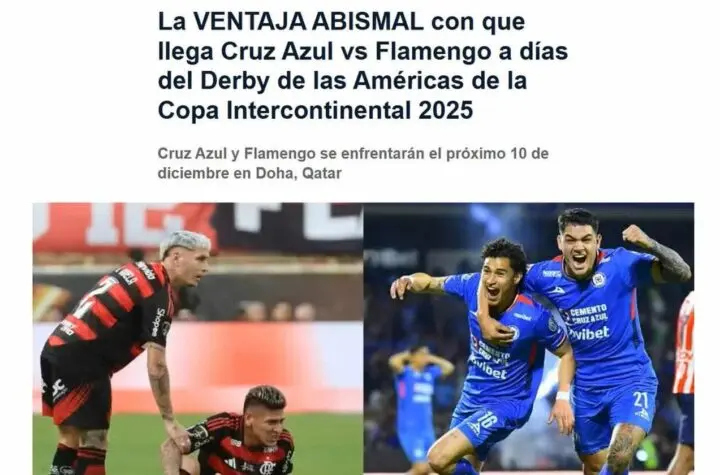 flamengo e cruz azul