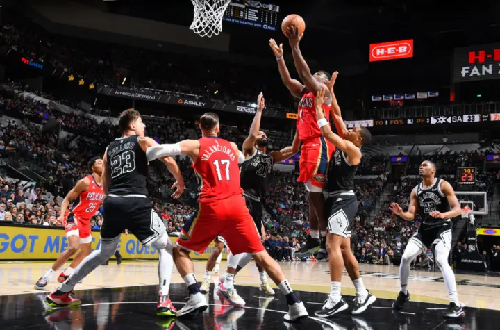 pelicans x spurs