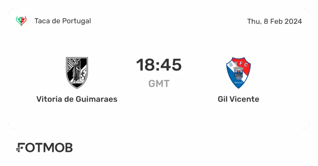 vitoria guimaraes x gil vicente