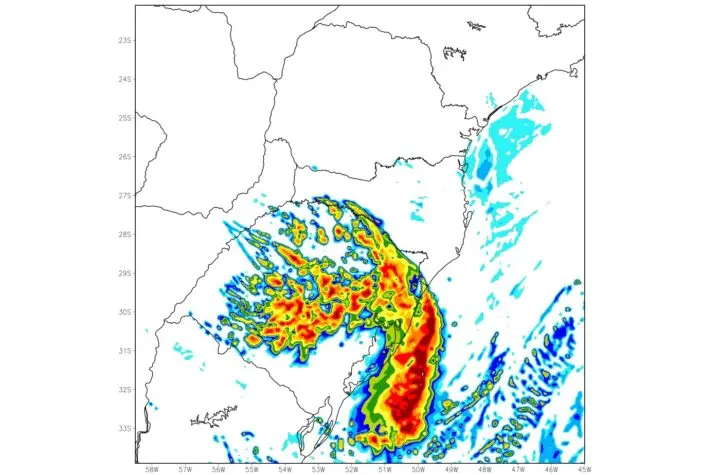 alerta severo de granizo