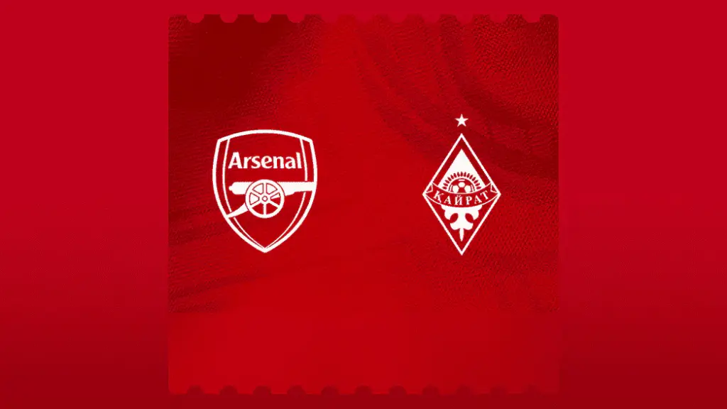 arsenal x kairat