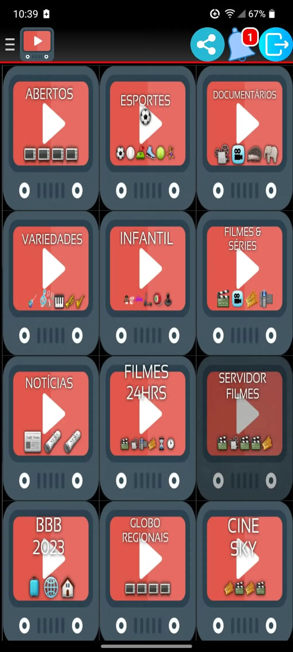 assistir tv online