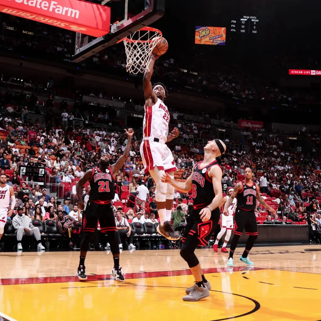 bulls x heat