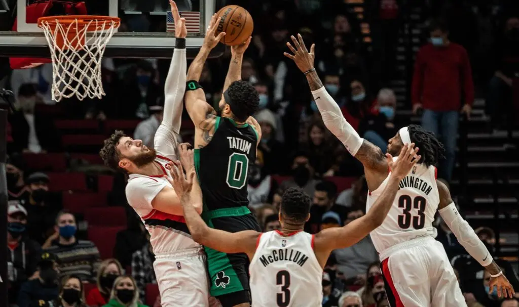 celtics x trail blazers