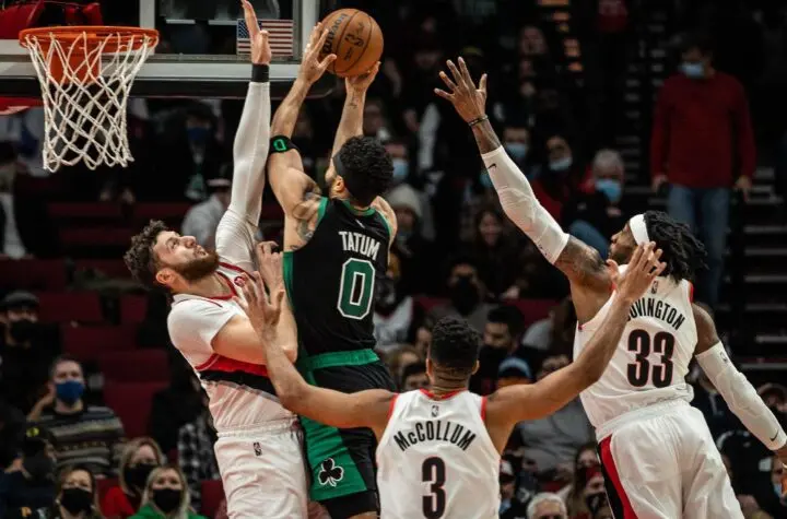 celtics x trail blazers