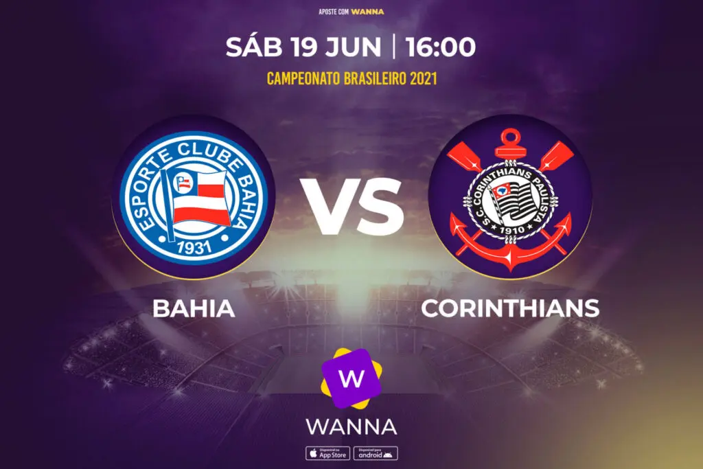 corinthians x bahia