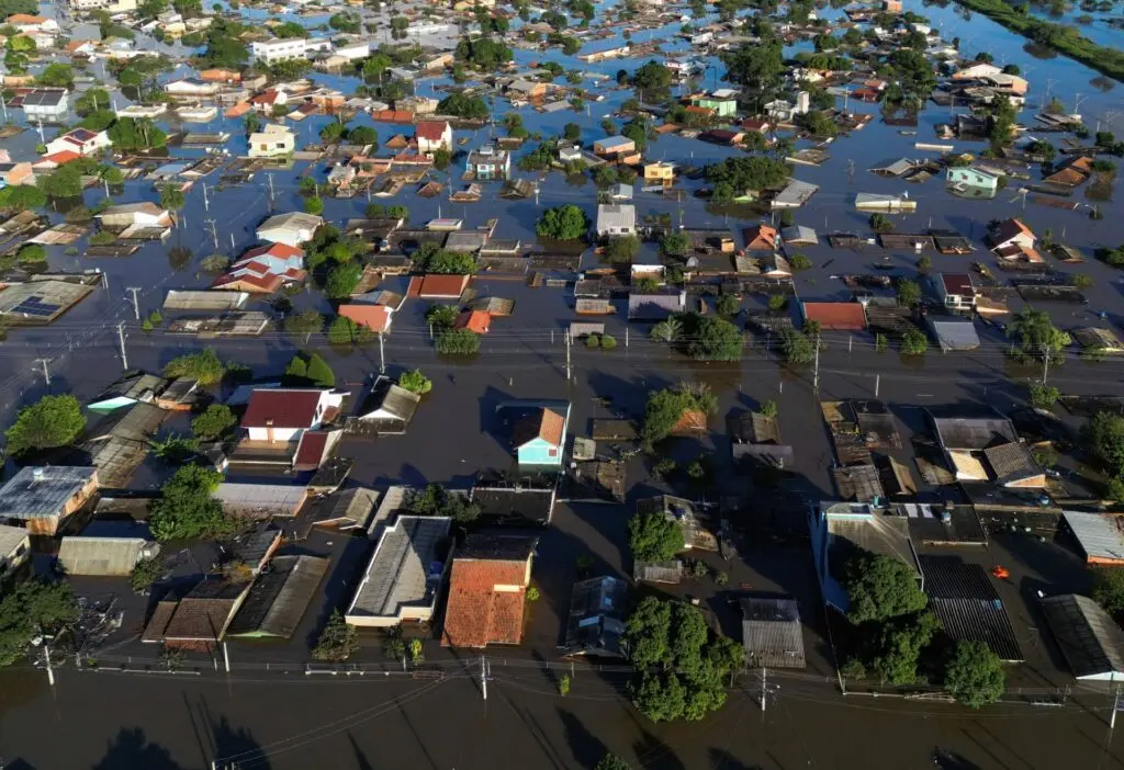 inunda es no sul de minas gerais