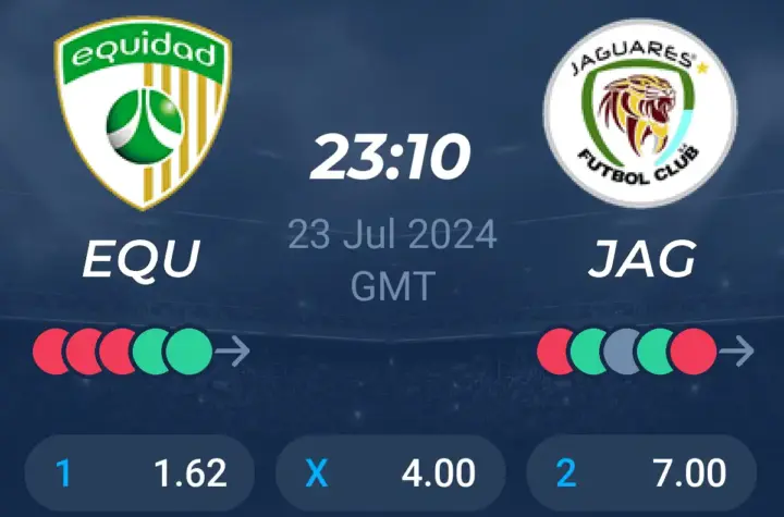 jaguares de c rdoba x la equidad